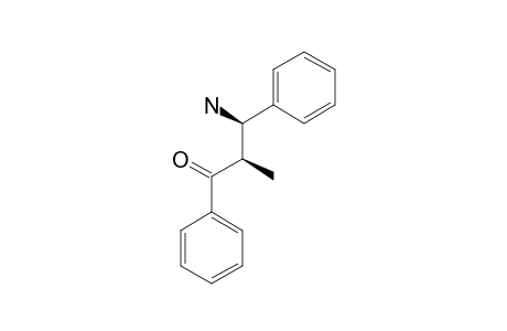 (2R*,3R*)-3-AMINO-2-METHYL-1,3-DIPHENYL-1-PROPANONE