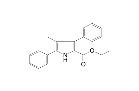 1H-Pyrrole-2-carboxylic acid, 4-methyl-3,5-diphenyl-, ethyl ester