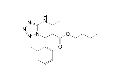 butyl 5-methyl-7-(2-methylphenyl)-4,7-dihydrotetraazolo[1,5-a]pyrimidine-6-carboxylate