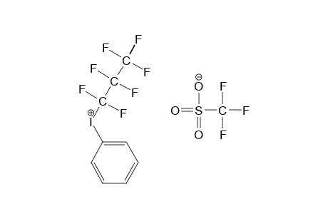 (heptafluoropropyl)phenyliodonium trifluoromethanesulfonate