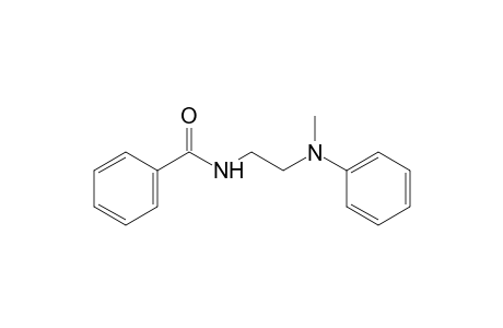 N-[2-(N-methylanilino)ethyl]benzamide