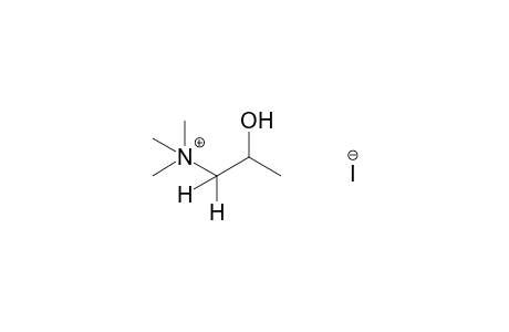 (2-hydroxypropyl)trimethylammonium iodide