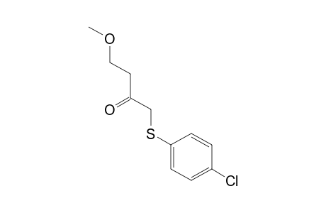 1-[(p-Chlorophenyl)thio]-4-methoxy-2-butanone