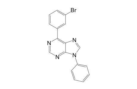 6-(3-Bromophenyl)-9-phenyl-9H-purine