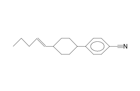 4-(trans-4-Pent-1-enyl-cyclohexyl)-benzonitrile
