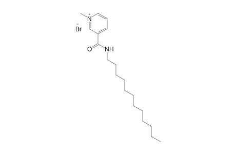 3-(dodecylcarbamoyl)-1-methylpyridinium bromide
