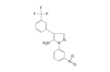 5-AMINO-1-(m-NITROPHENYL)-4-(alpha,alpha,alpha-TRIFLUORO-m-TOLYL)PYRAZOLE