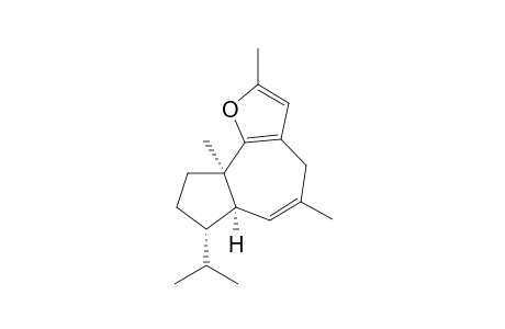 (rac)-(6aR,7S,9aR)-7-isopropyl-2,5,9a-trimethyl-4,6a,7,8,9,9a-hexahydroazuleno[4,5-b]furan