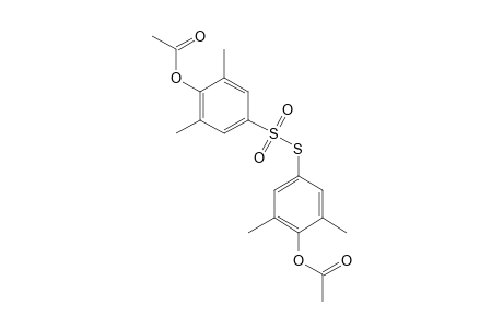 4-hydroxythio-3,5-xylenesulfonic acid, s-4-hydroxy-3,5-xylyl ester, diacetate