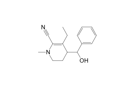 2-Pyridinecarbonitrile, 3-ethyl-1,4,5,6-tetrahydro-4-(hydroxyphenylmethyl)-1-methyl-, (R*,R*)-