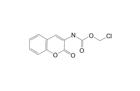 Chloromethyl (coumarin-3-yl)carbamate