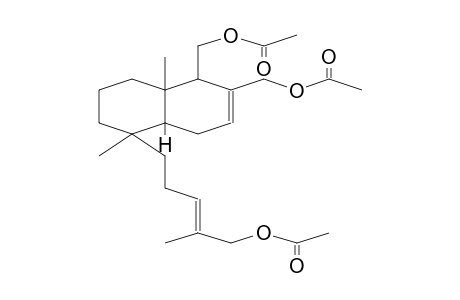11,12,20-Triacetoxy-sacculatane