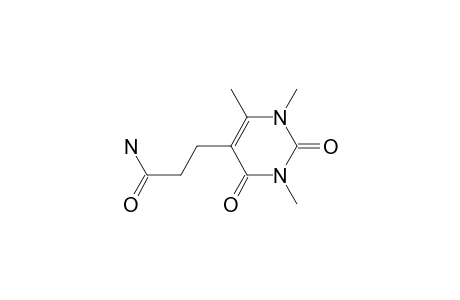 3-(1,3,4-Trimethyl-2,6-dioxo-5-pyrimidinyl)propanamide