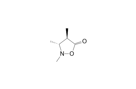 3,4-(trans)-2(N),3,4-Trimethyl-1,2-isoxazolidin-5-one