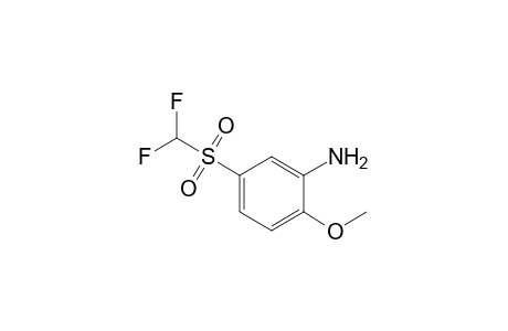 5-[(difluoromethyl)sulfonyl]-o-anisidine