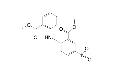 5-nitro-2,2'-iminodibenzoic acid, dimethyl ester