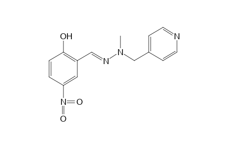 5-nitrosalicylaldehyde, methyl[(4-pyridyl)methyl]hydrazone