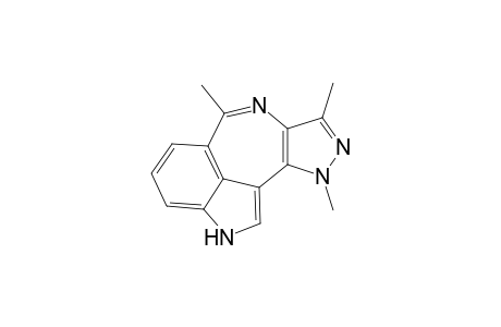 1,3,5-Trimethylpyrazolo[3',4':6,7]azepino[5,4,3-cd]indole