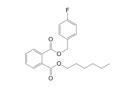 Phthalic acid, 4-fluorobenzyl hexyl ester