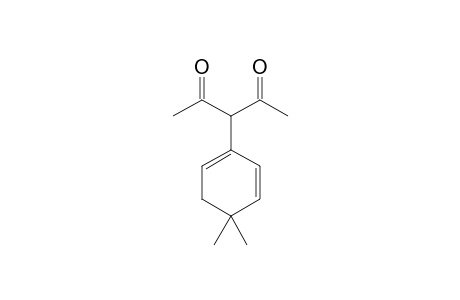 5,5-Dimethyl-2-[1'-(1"-oxoethyl)-2'-oxopropyl]cyclohexa-1,3-diene