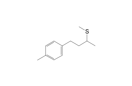 2-methylthio-4-p-methylphenylbutane