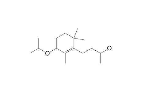 1-Cyclohexene-1-propanol, .alpha.,2,6,6-tetramethyl-3-(1-methylethoxy)-