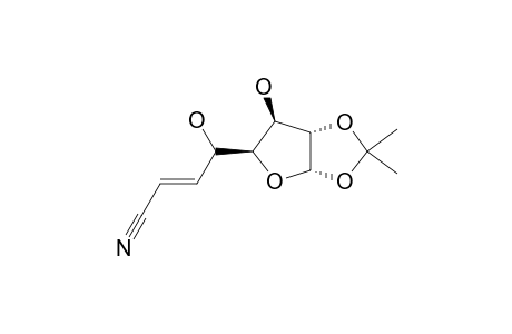 (E)-6,7-DIDEOXY-1,2-O-ISOPROPYLIDENE-ALPHA-D-GLUCO-OCT-6-ENOFURANURONONITRILE