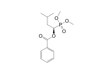 (S)-1-BENZOYLOXY-1-DIMETHYLPHOSPHONYL-3-METHYLBUTANE