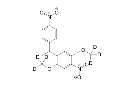 1-(2,5-[Dimethoxy-2 H6]-4-nitrophenyl)-1-(4-nitrophenyl)-ethane