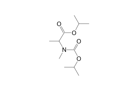 L-Alanine, N-methyl-N-(isopropyloxycarbonyl)-, isopropyl ester