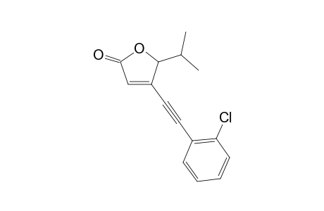 4-((2-Chlorophenyl)ethynyl)-5-isopropylfuran-2(5H)-one