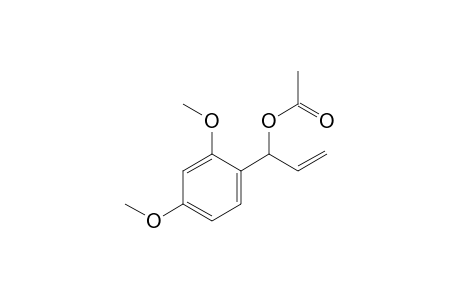 1-(2,4-Dimethoxyphenyl)allyl acetate