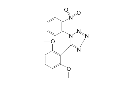 5-(2,6-dimethoxyphenyl)-1-(o-nitrophenyl)-1H-tetrazole