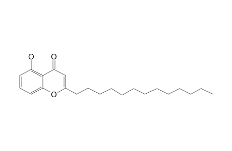 Chrom-5-ol-4-one, 2-tridecyl-