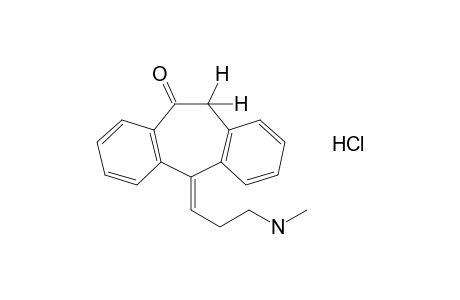 (E)-5,11-dihydro-5-[3-(methylamino)propylidene]-10H-dibenzo[a,d]cyclohepten-10-one, hydrochloride