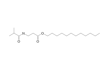 .beta.-Alanine, N-isobutyryl-, dodecyl ester