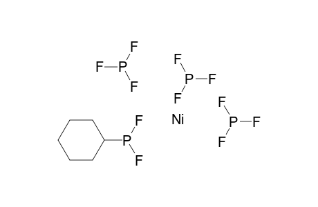 (Cyclohexyldifluorophosphane)tris(trifluorphosphane)nickel(0)