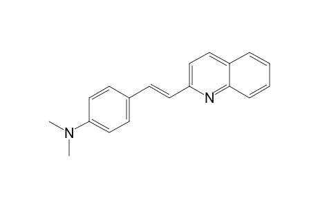 N,N-dimethyl-4-[(E)-2-(2-quinolinyl)ethenyl]aniline