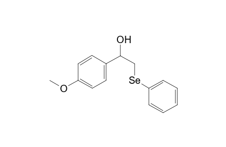 1-(4-Methoxyphenyl)-2-(phenylseleno)ethanol