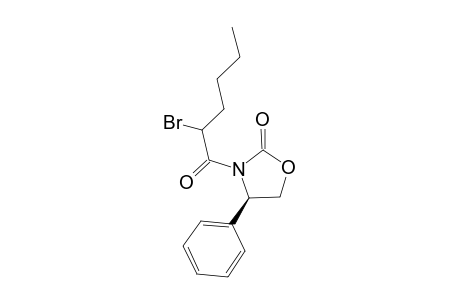 3-(2-Bromohexanoyl)-4R-phenyl-2-oxazolidinone isomer