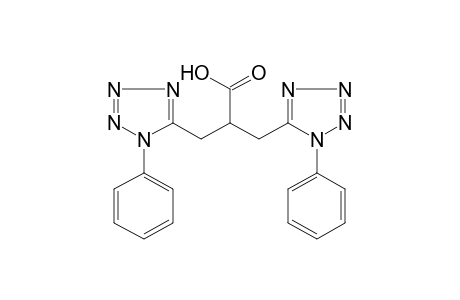 1-phenyl-alpha-[(1-phenyl-1H-tetrazol-5-yl)methyl]-1H-tetrazole-5-propionic acid