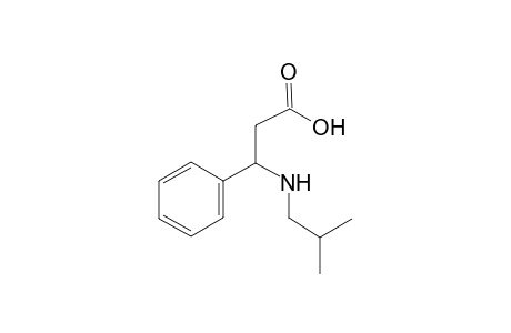 Propionic acid, 3-isobutylamino-3-phenyl-