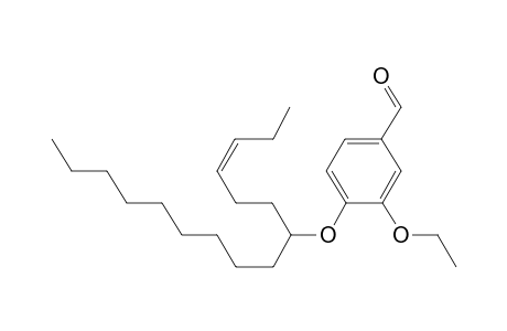 (Z)-3-ethoxy-4-(hexadec-3-en-7-yloxy)benzaldehyde