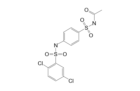 N-{[p-[(2,5-dichlorophenyl)sulfonamido]phenyl]sulfonyl}acetamide