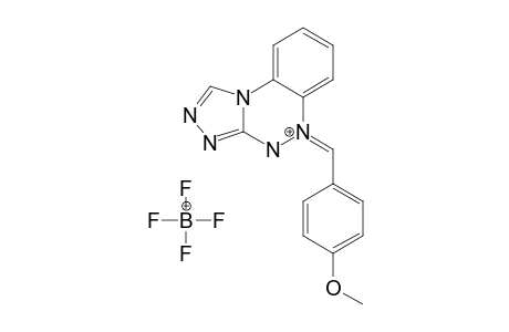 (5Z)-5-(4-METHOXYBENZYLIDENE)-4,5-DIHYDRO-[1,2,4]-TRIAZOLO-[3,4-C]-[1,2,4]-BENZOTRIAZIN-5-IUM-TETRAFLUOROBORATE