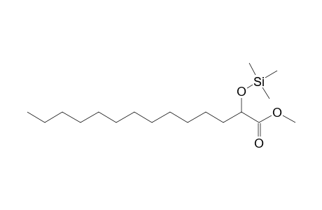 Methyl 2-trimethylsiloxy-tetradecanoate