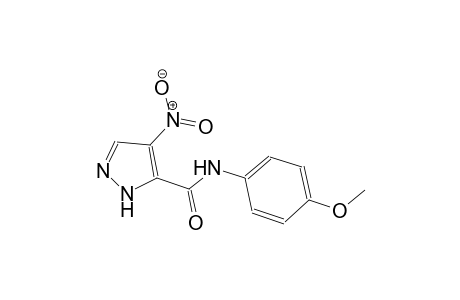 1H-pyrazole-5-carboxamide, N-(4-methoxyphenyl)-4-nitro-
