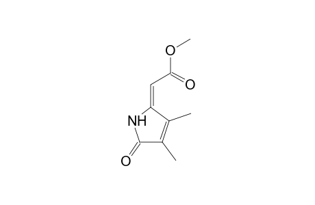 3-PYRROLINE-delta2alpha-ACETIC ACID, 3,4-DIMETHYL-5-OXO-, METHYL ESTER