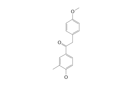 4'-Hydroxy-2-(p-methoxyphenyl)-3'-methylacetophenone