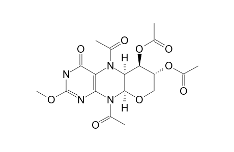 (3R,4R,4AS,10AR)-5,10-DIACETYL-3,4,4A,5,6,7,10,10A-OCTAHYDRO-8-METHOXY-6-OXO-2H-PYRANO-[3,2-G]-PTERIDIN-3,4-DIYL-DIACETATE